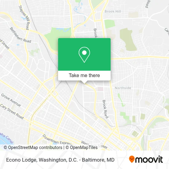 Econo Lodge map