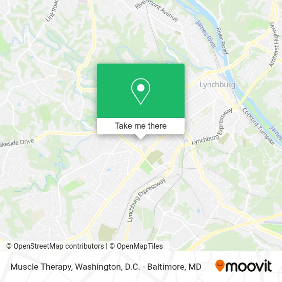 Muscle Therapy map