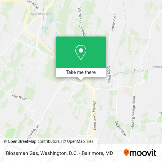 Blossman Gas map