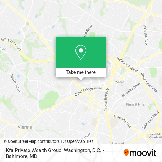 Kfa Private Wealth Group map
