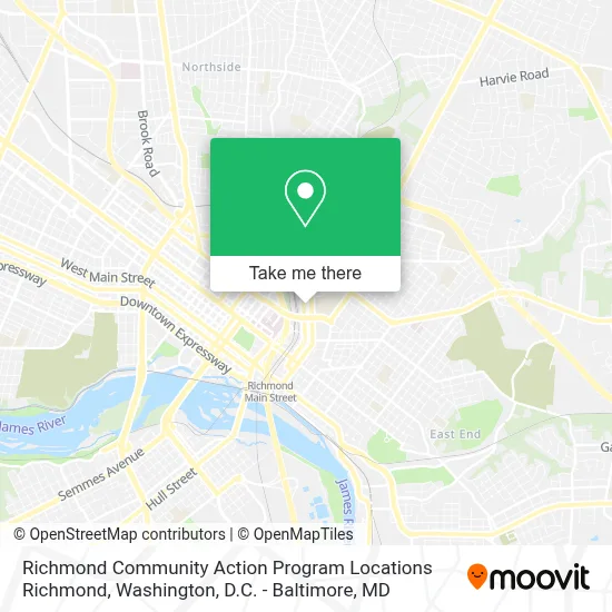 Richmond Community Action Program Locations Richmond map