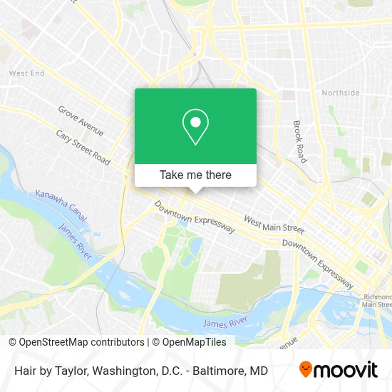 Hair by Taylor map