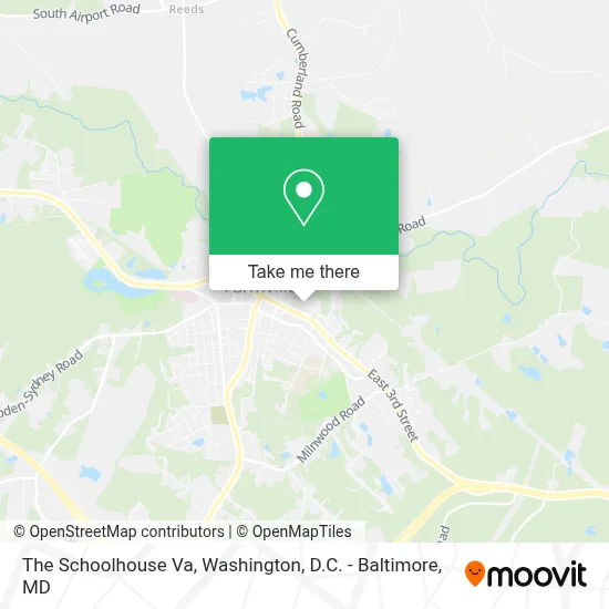 The Schoolhouse Va map