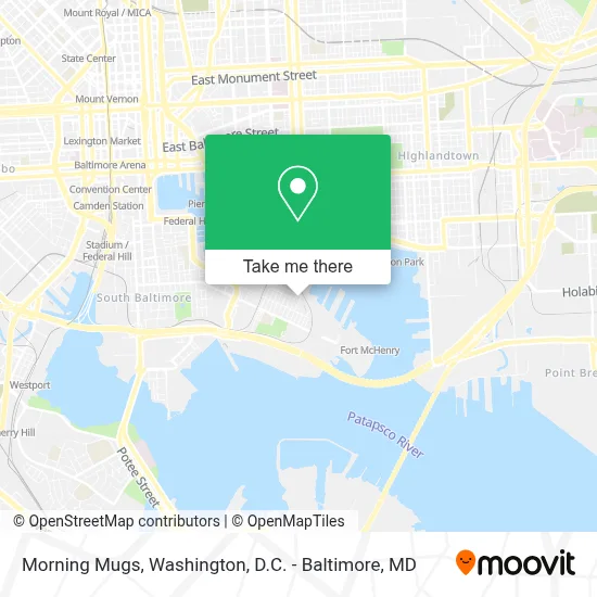 Morning Mugs map