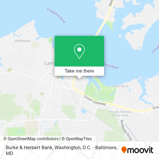Burke & Herbert Bank map