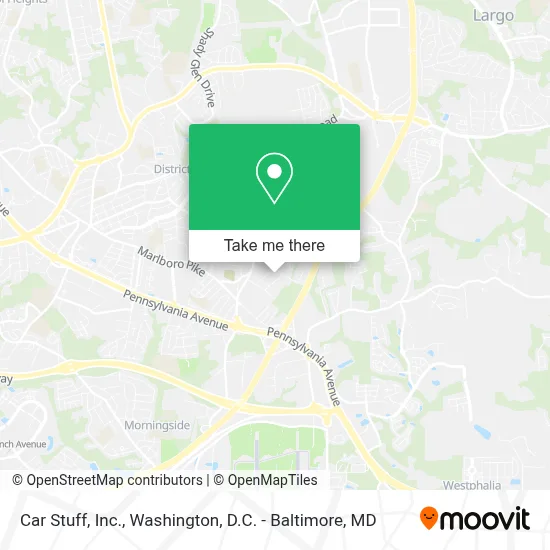 Car Stuff, Inc. map
