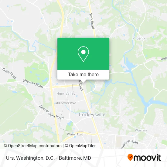 Urs map