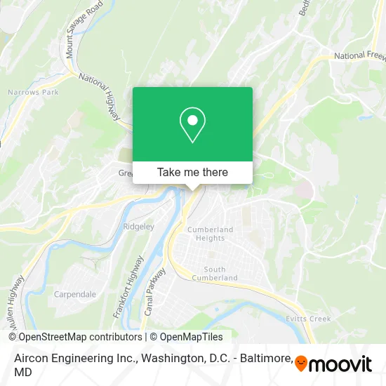 Aircon Engineering Inc. map