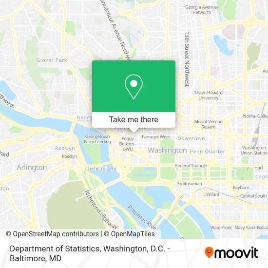 Department Of Statistics map