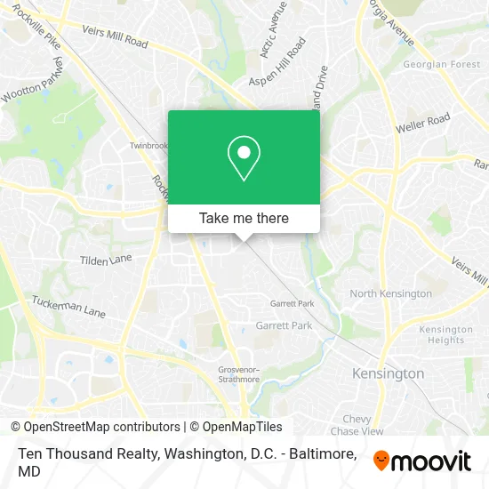 Ten Thousand Realty map