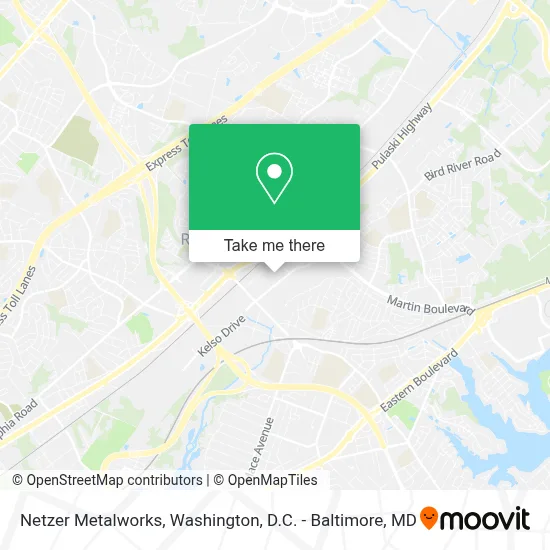 Netzer Metalworks map