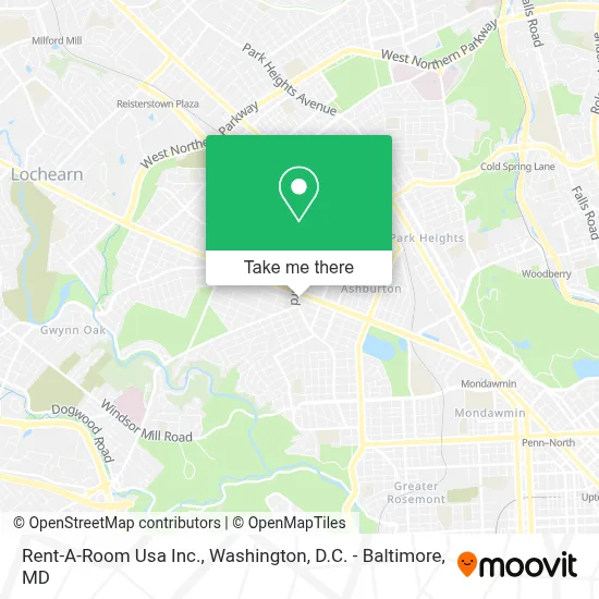 Rent-A-Room Usa Inc. map