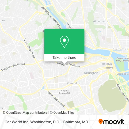 Car World Inc map