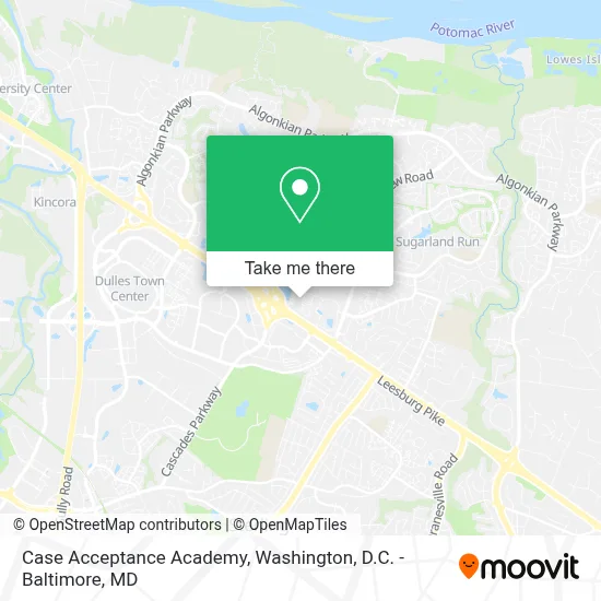 Case Acceptance Academy map
