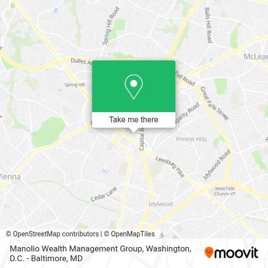 Manolio Wealth Management Group map