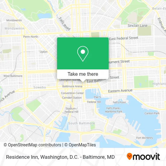Residence Inn map