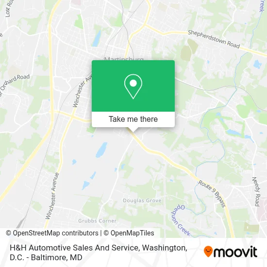 H&H Automotive Sales And Service map