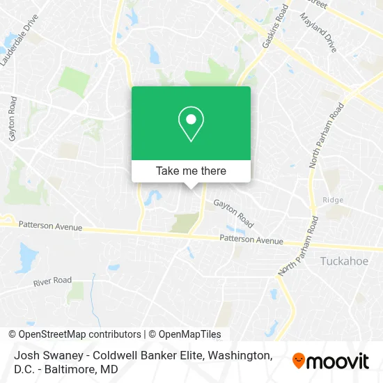 Josh Swaney - Coldwell Banker Elite map