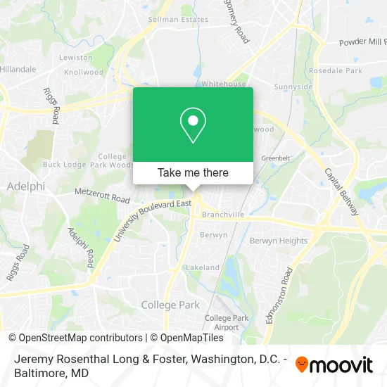 Jeremy Rosenthal Long & Foster map