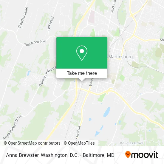 Anna Brewster map