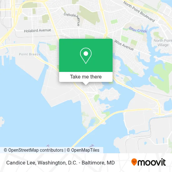 Candice Lee map