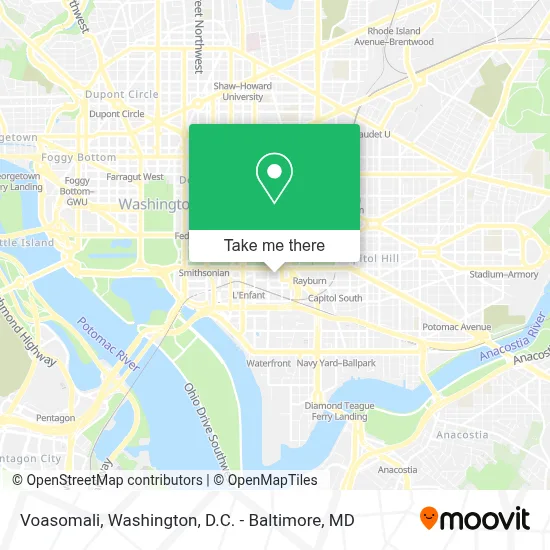 Voasomali map
