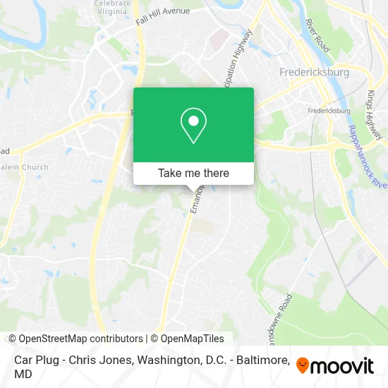 Car Plug - Chris Jones map