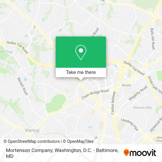 Mortenson Company map