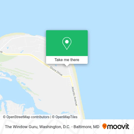 The Window Guru map
