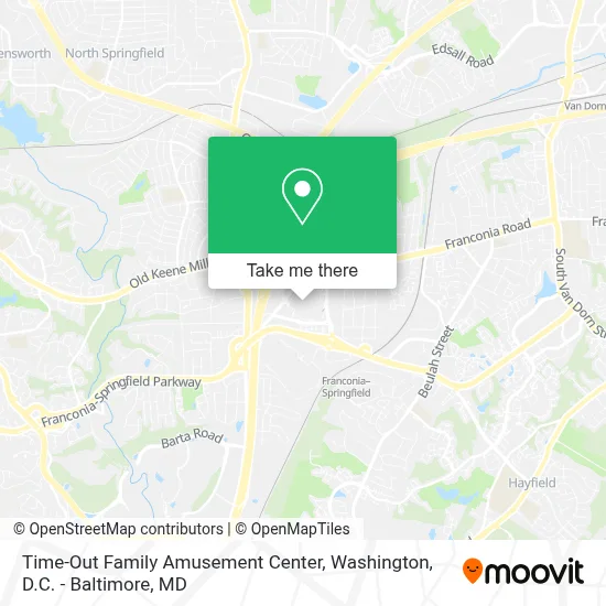Time-Out Family Amusement Center map