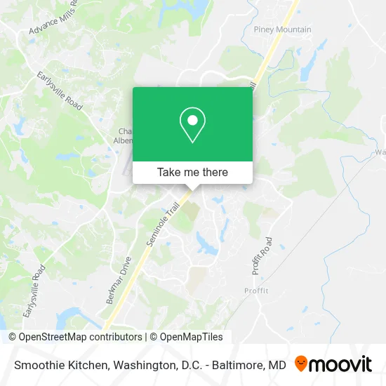 Smoothie Kitchen map