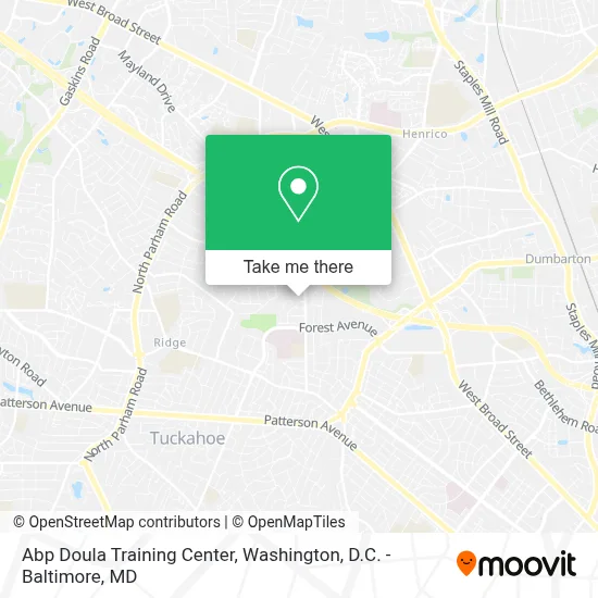 Abp Doula Training Center map