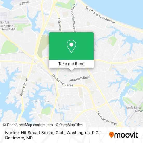 Norfolk Hit Squad Boxing Club map