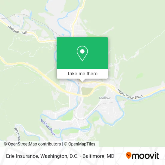 Erie Insurance map