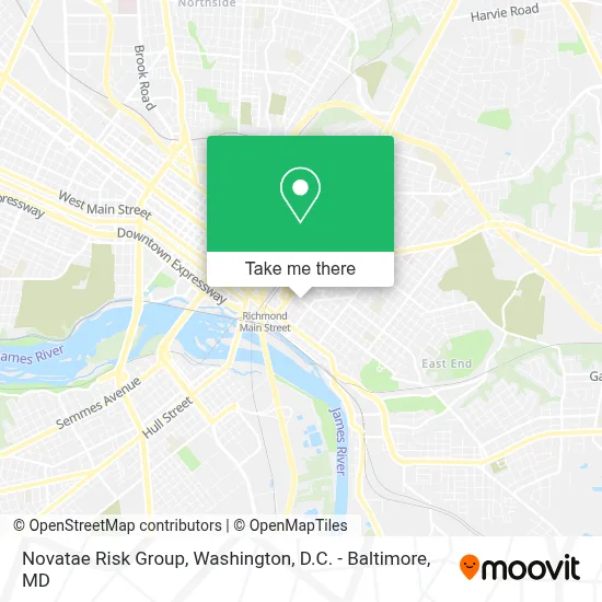 Novatae Risk Group map