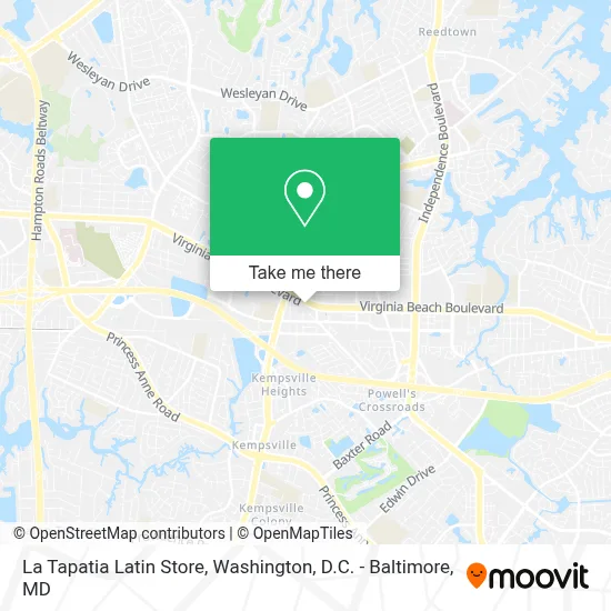 La Tapatia Latin Store map