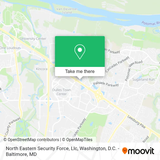 North Eastern Security Force, Llc map