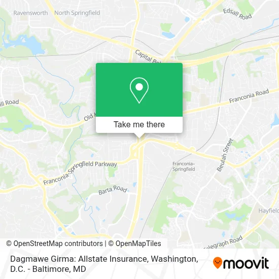 Dagmawe Girma: Allstate Insurance map