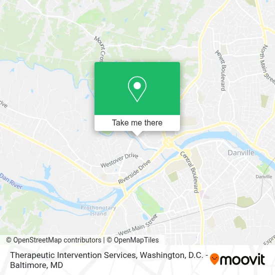 Therapeutic Intervention Services map
