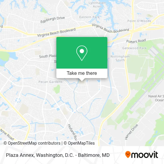 Plaza Annex map