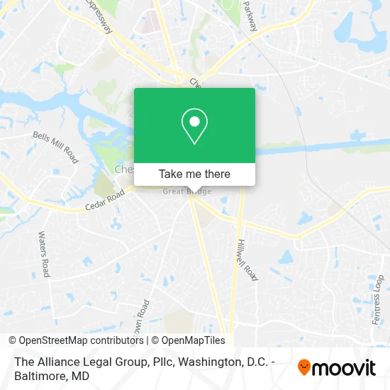 The Alliance Legal Group, Pllc map