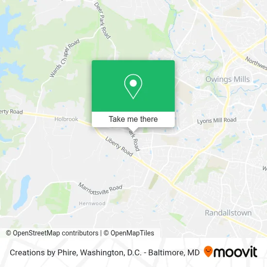 Creations by Phire map