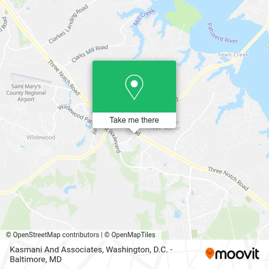 Kasmani And Associates map