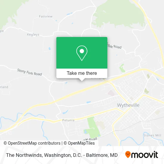 The Northwinds map