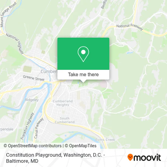 Constitution Playground map