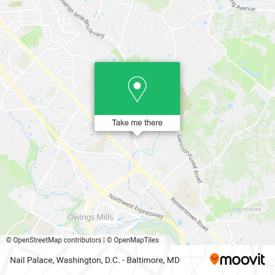 Nail Palace map