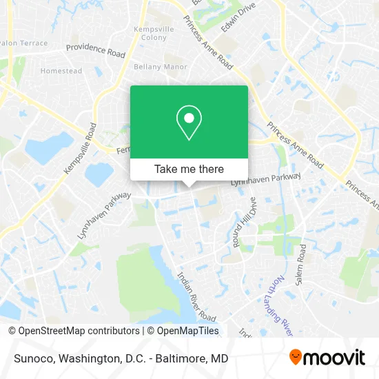 Sunoco map