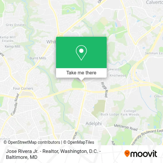 Jose Rivera Jr. - Realtor map