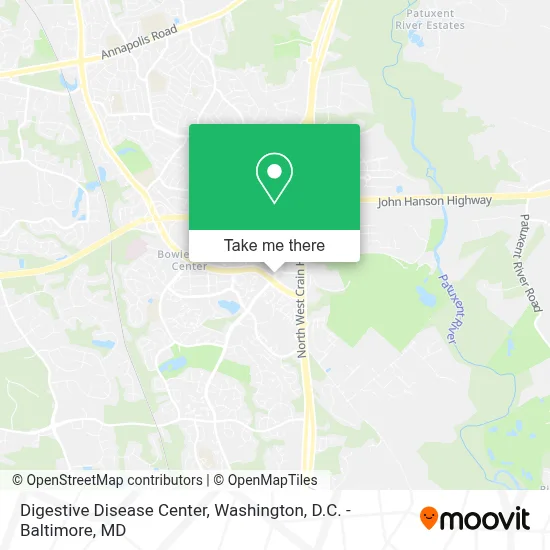 Digestive Disease Center map