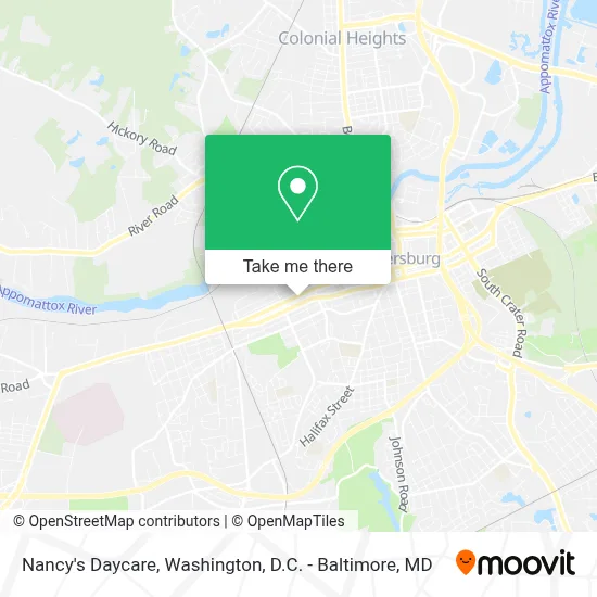 Nancy's Daycare map